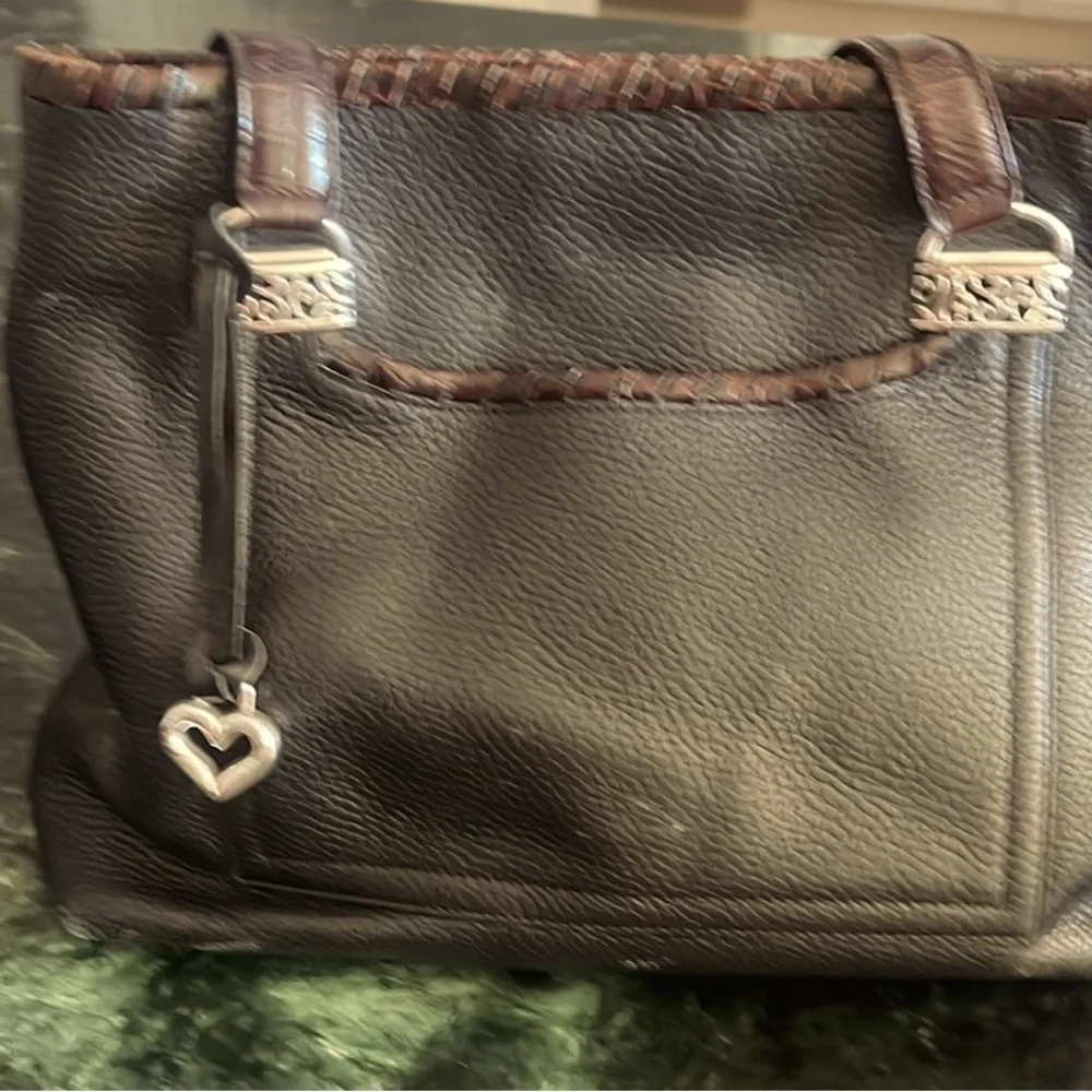 Men's Black Leather Tote Bag - Classic Carryall